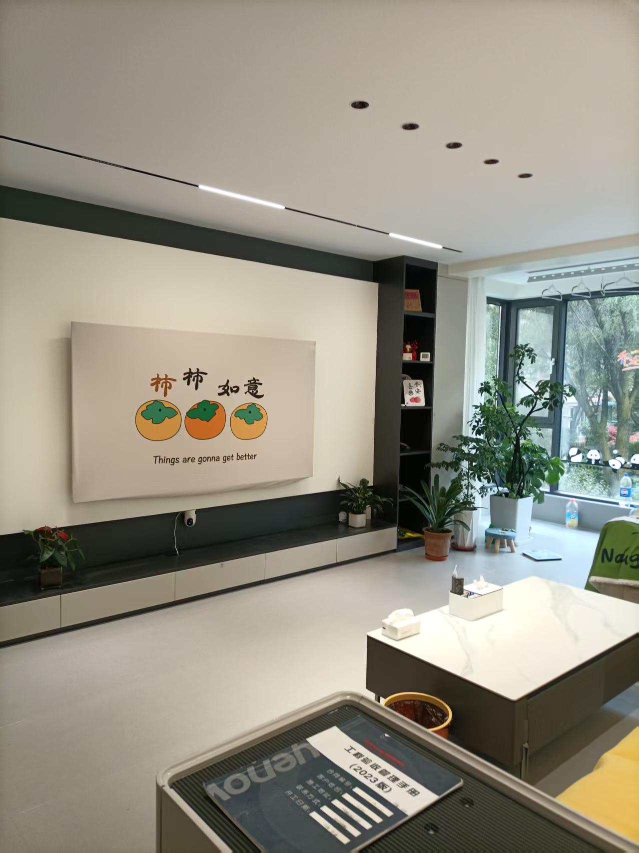 鸣翠柳山庄-103㎡-现代简约完工实景